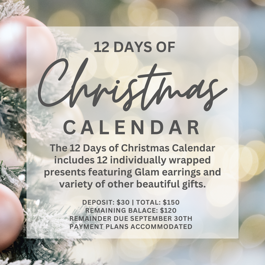 DEPOSIT ONLY - 2024 12 Days of Christmas Calendar