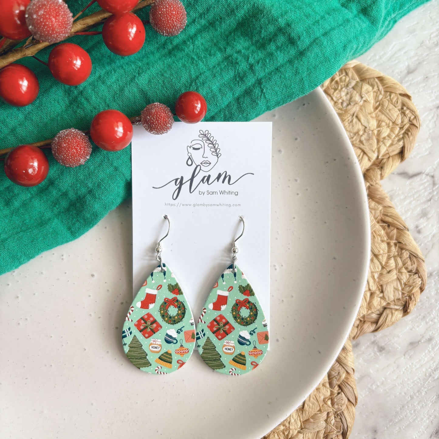 Christmas Mini's // Timber Earrings