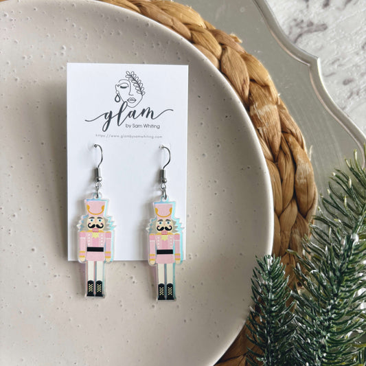 Nutcracker // Acrylic Earrings