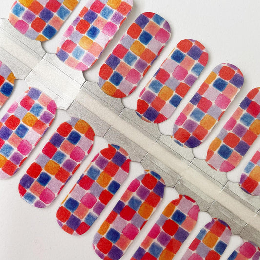 Pixels // Nail Polish Strips